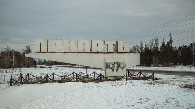 památka černobyl